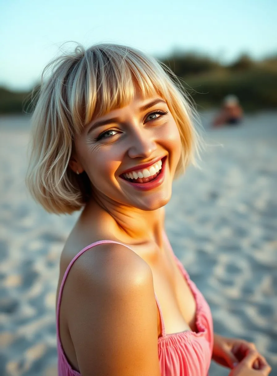 Mia — Playful Blonde